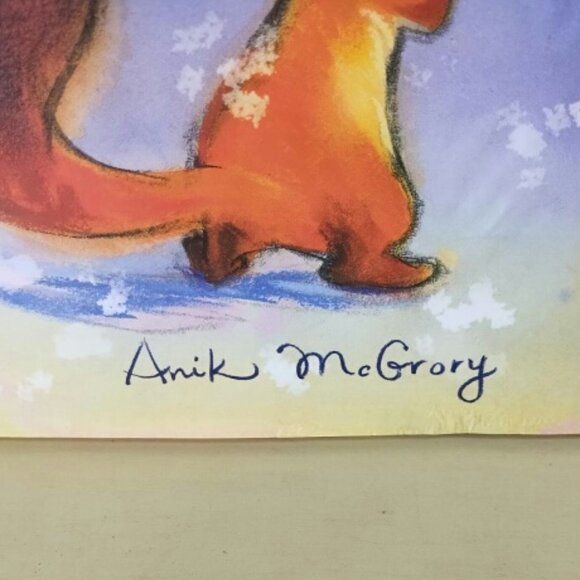 The Christmas Fox children's book by Anik McCrory - hardback - Picture 2 of 5